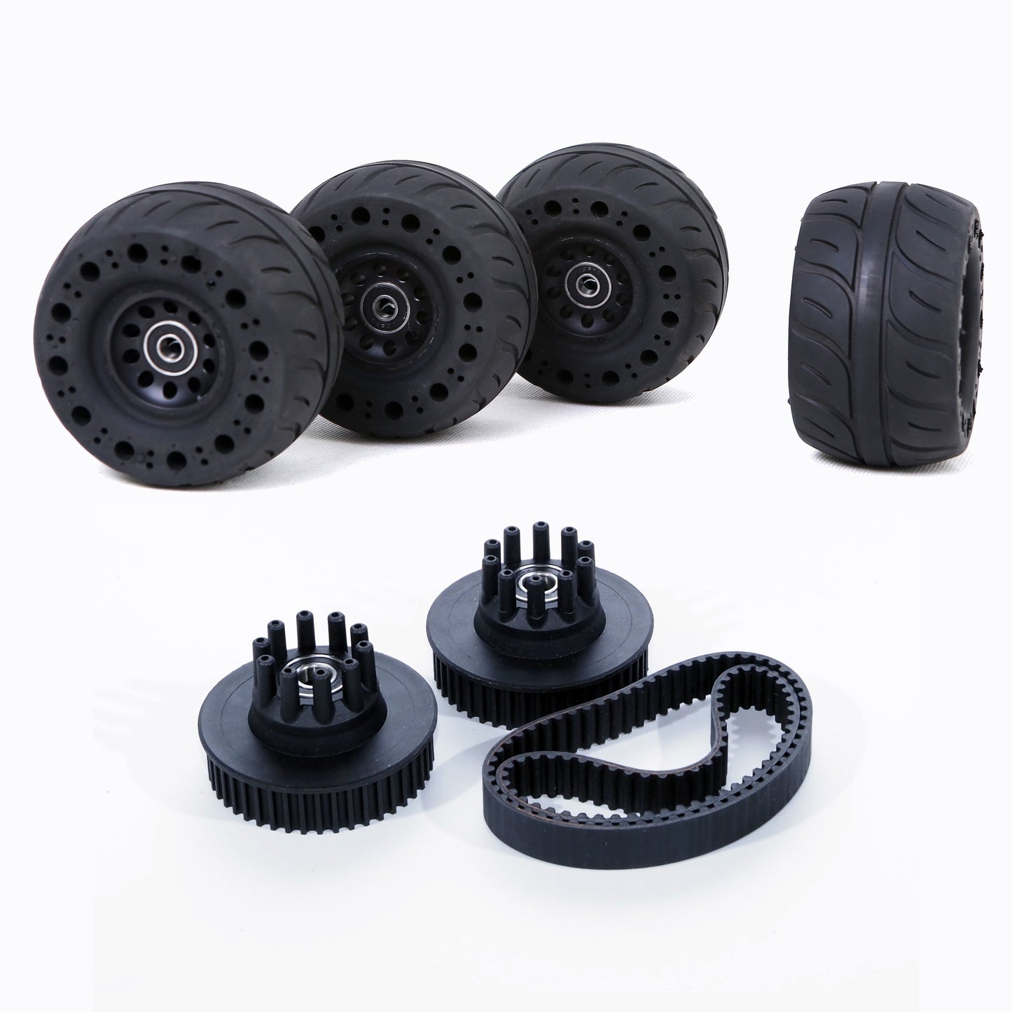 Roues Skateboard Électrique par ONSRA - 115mm Rubber Airless